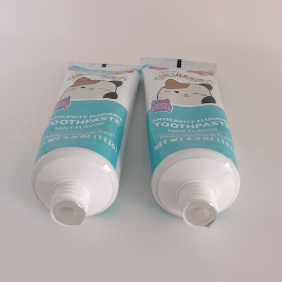 Squishmallows Toothpaste Bundle Set of 2 New - Picture 4 of 4